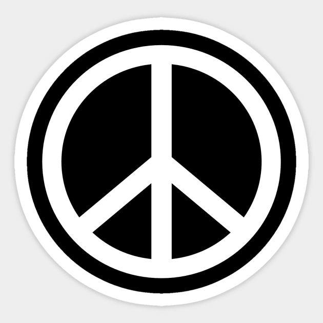 PEACE COLLECTION Sticker by Robert's Design